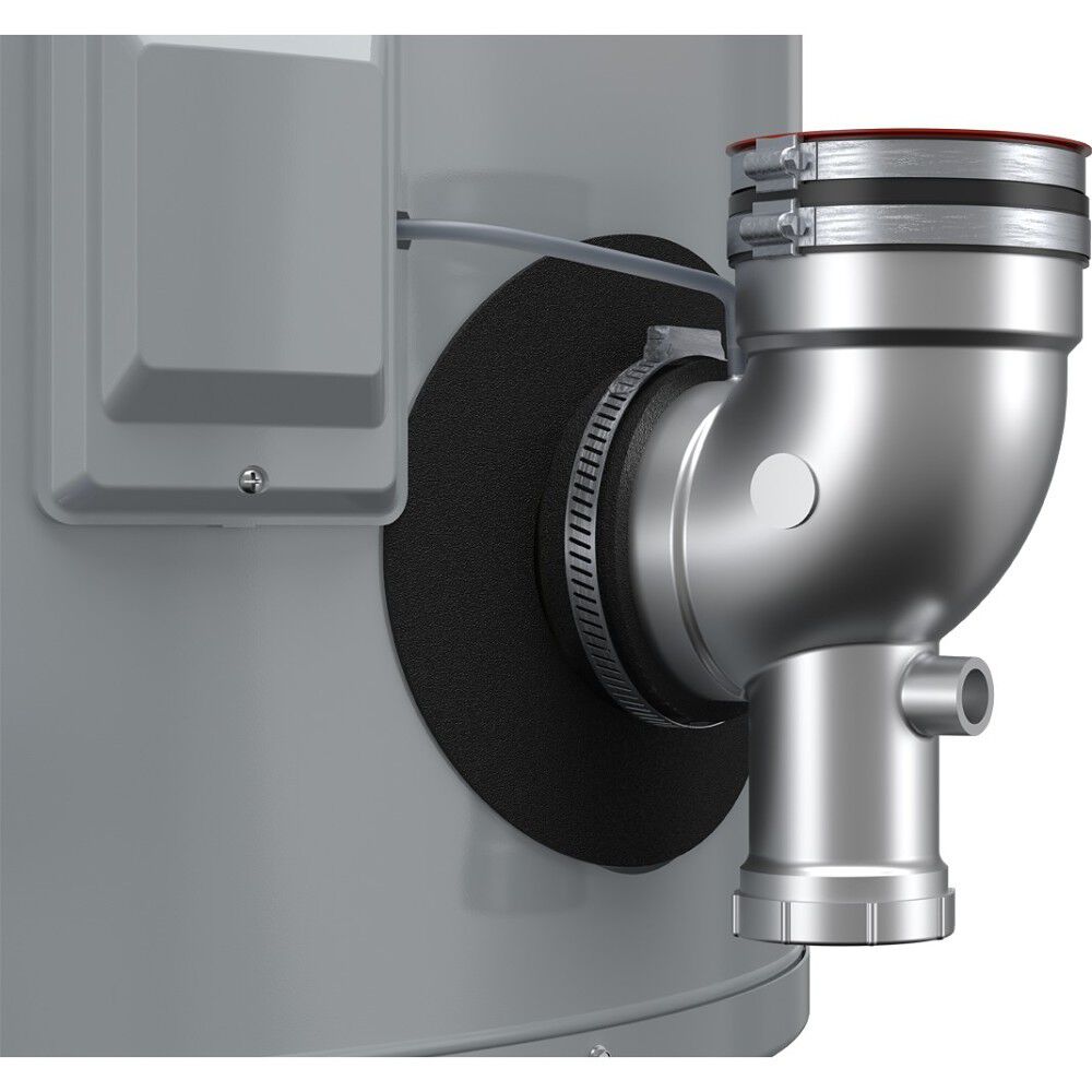 Cyclone Flex side exhaust venting detail